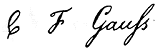 Gaussuv podpis