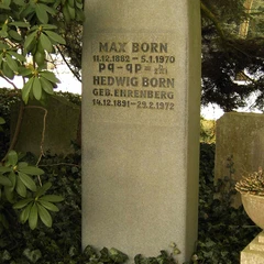 Max Born - hrob