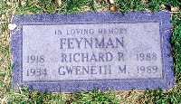 Richard Feynman - hrob