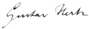 Podpis G. L. Hertze
