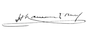 Podpis H. Kamerlingh Onnese