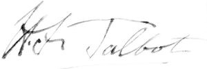 Podpis W. H. F. Talbota