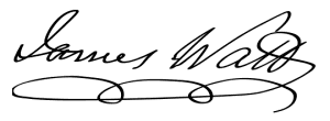 Podpis Jamese Watta